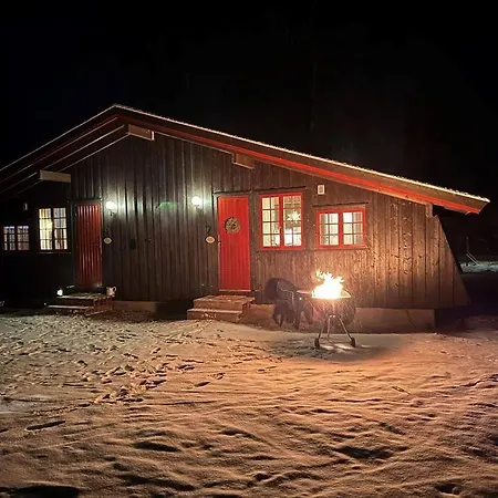 Koselig Hytte Med Uteplas Ved Hallingdalselva Al Exterior photo