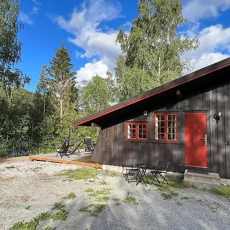 Koselig Hytte Med Uteplas Ved Hallingdalselva Al Exterior photo