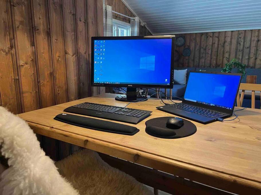 Hébergement de vacances Koselig Med Uteplas Ved Hallingdalselva Al